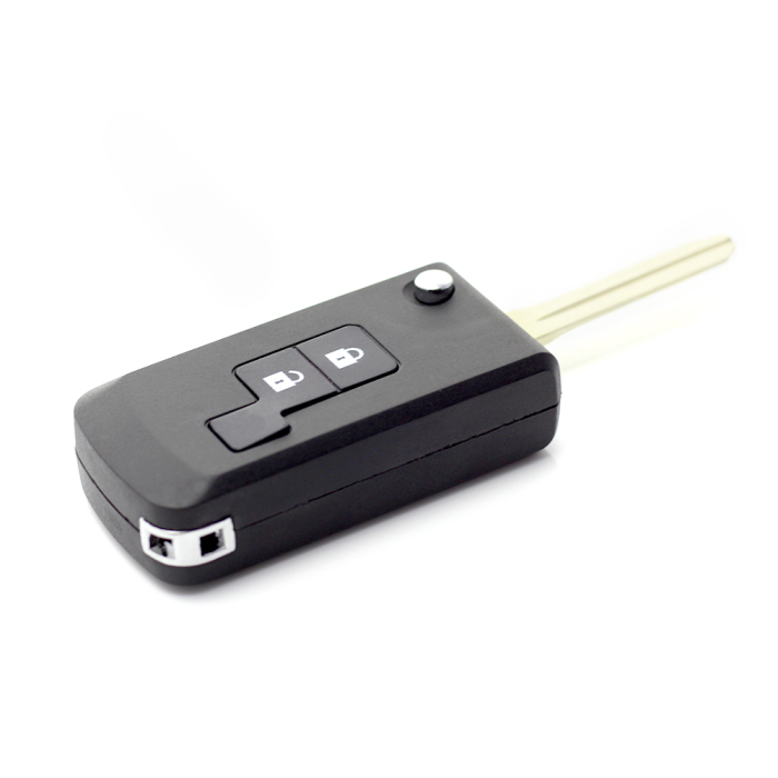 Nissan - Carcasa cheie tip briceag 2+1 butoane, model patrat (modificat) [7]