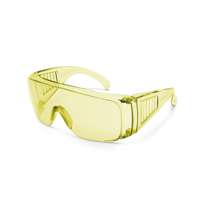Ochelari de protectie profesionali, anti-UV -  galben [1]