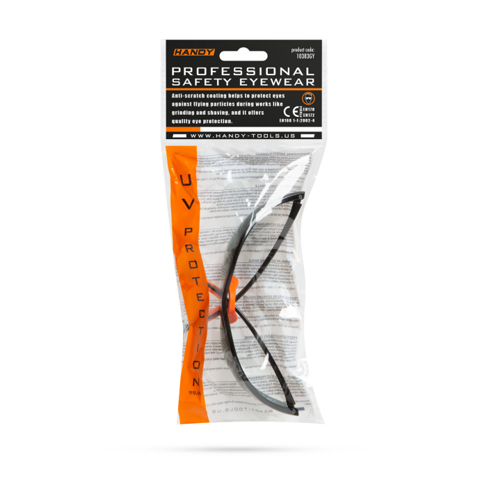 Ochelari de protectie profesionali, cu protectie UV, Gri / Fumuriu [2]