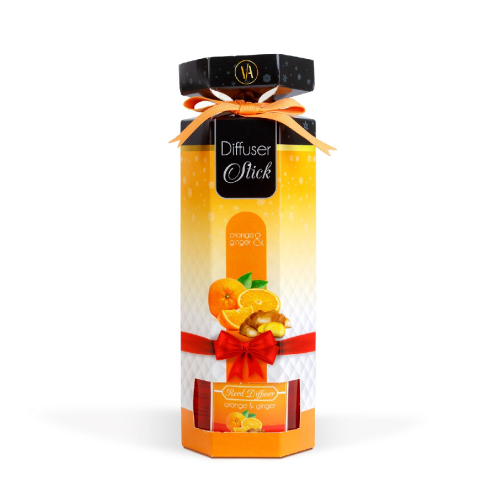 Odorizant cu bețe - portocale & ghimbir - 100 ml [3]