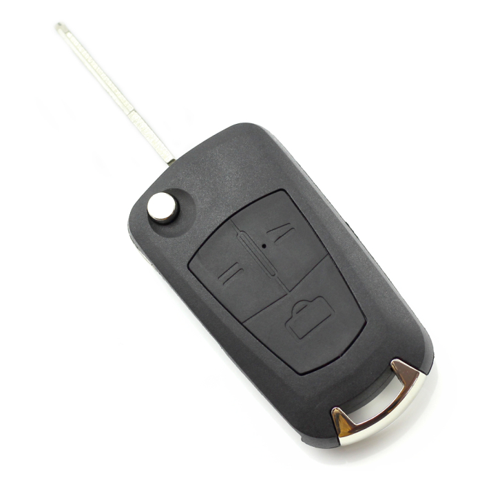 Opel - Carcasa tip cheie briceag cu 3 butoane, lama pe dreapta [1]