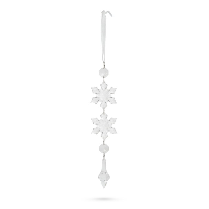 Ornament pentru bradul de Crăciun - fulg de nea - 2 forme [5]