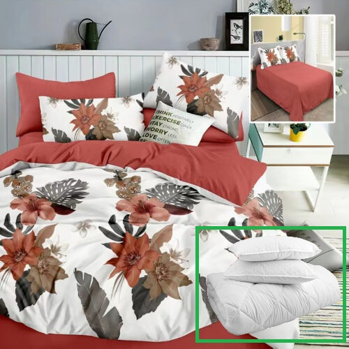 PACHET PROMO LENJERIE PAT FINET 6 PIESE + 2 PERNE + PILOTĂ (M378) [1]