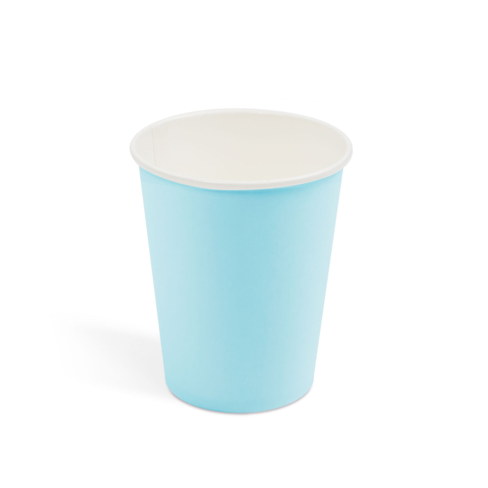 Pahare albastre de hârtie - 250 ml - 12 buc [2]