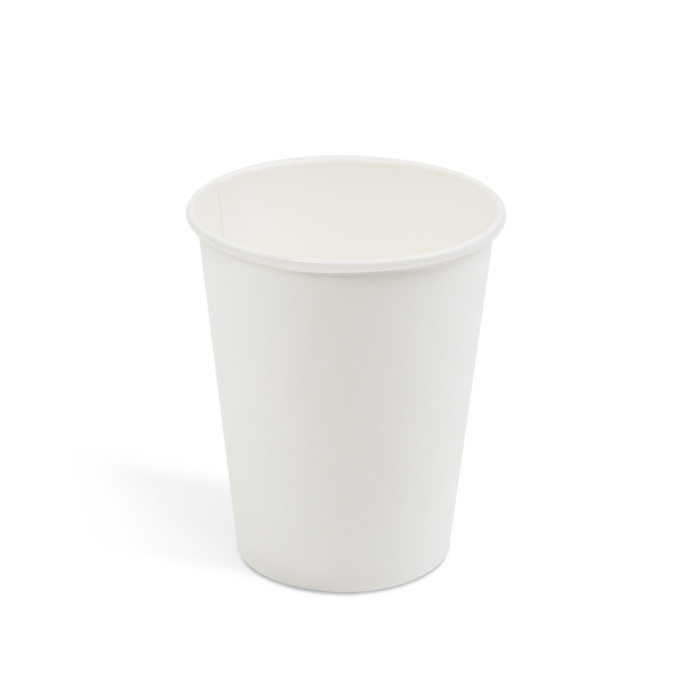 Pahare albe de hârtie - 250 ml - 12 buc. /pachet [2]