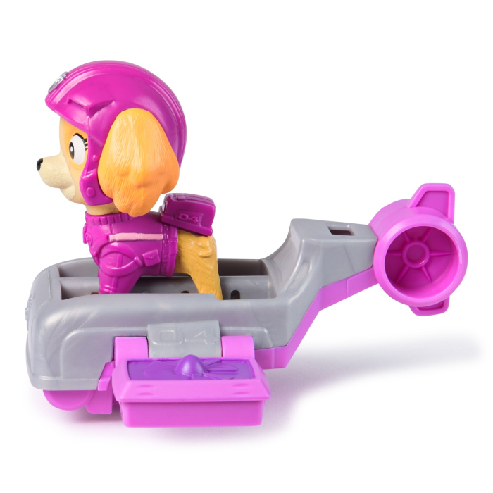 PATRULA CATELUSILOR ACTION PUPS SET VEHICUL DE SALVARE HOVERBOARD SI FIGURINA SKYE 5 CM [7]
