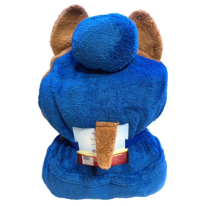 Pătură 3D pentru copii Patrula Cățelușilor Chase din coral fleece, 110×140 cm [3]