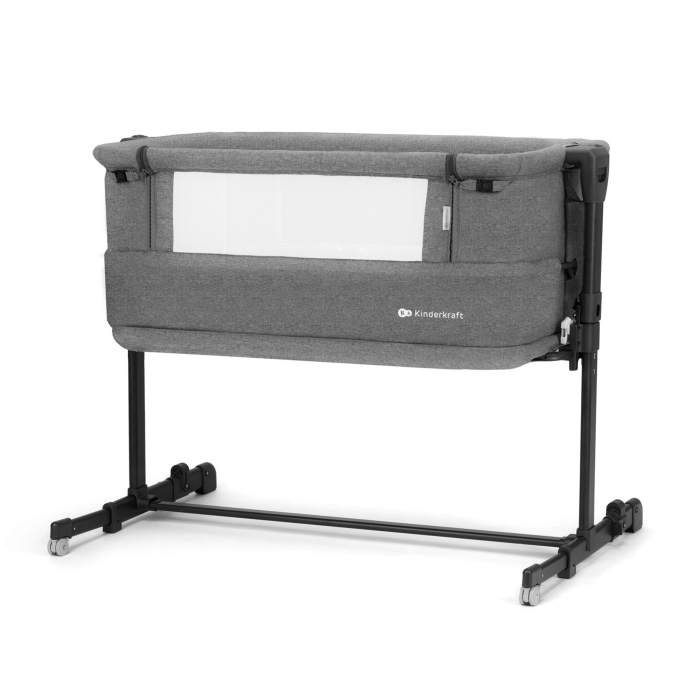PATUT CO-SLEEPER KINDERKRAFT NESTE GROW, GRI INCHIS [1]
