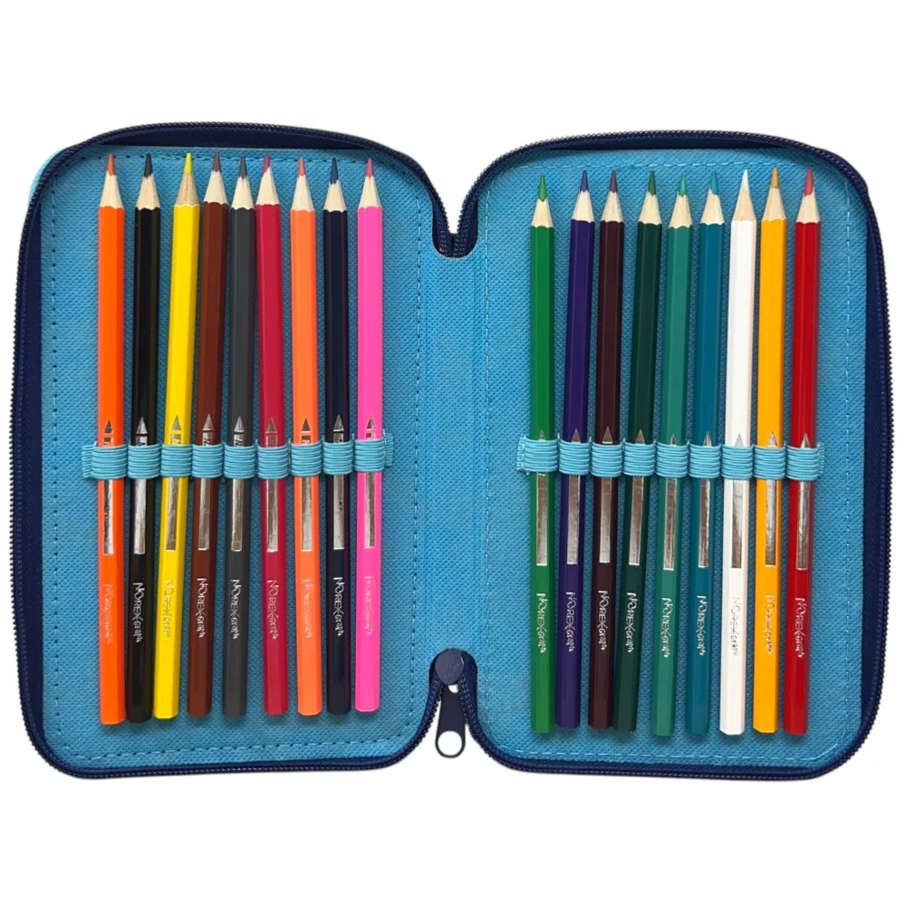 Penar echipat copii Disney Lilo & Stitch Happy, 3 compartimente, 45 piese [4]