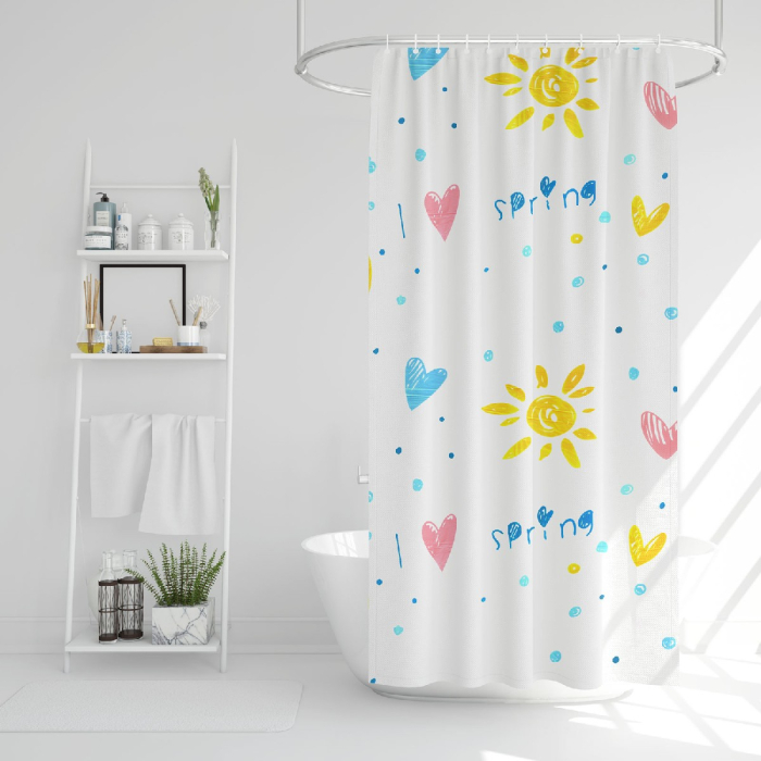 Perdea de duș – 3 modele – 180 x 180 cm [2]