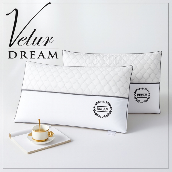 Pernă puf gâscă „velur dream” [1]
