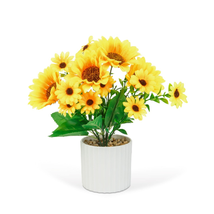 Plantă artificială decorativă - Floarea-soarelui - 20 x 8 cm [1]