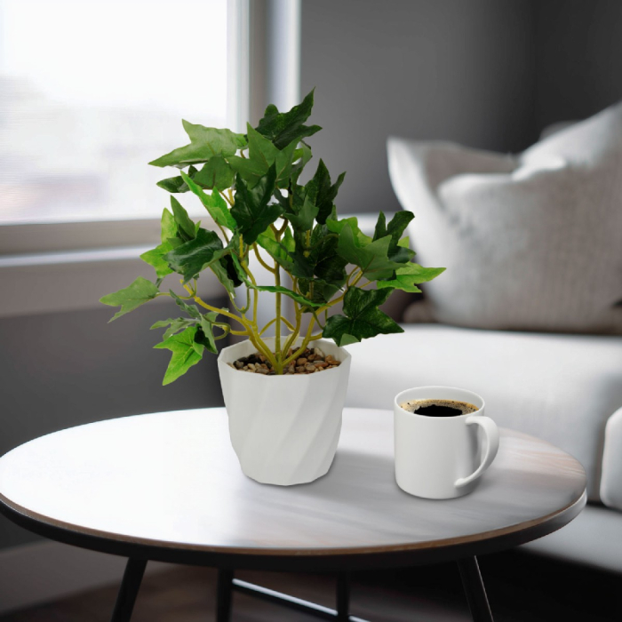 Plantă artificială decorativă - Iederă - 20 x 9 cm [2]