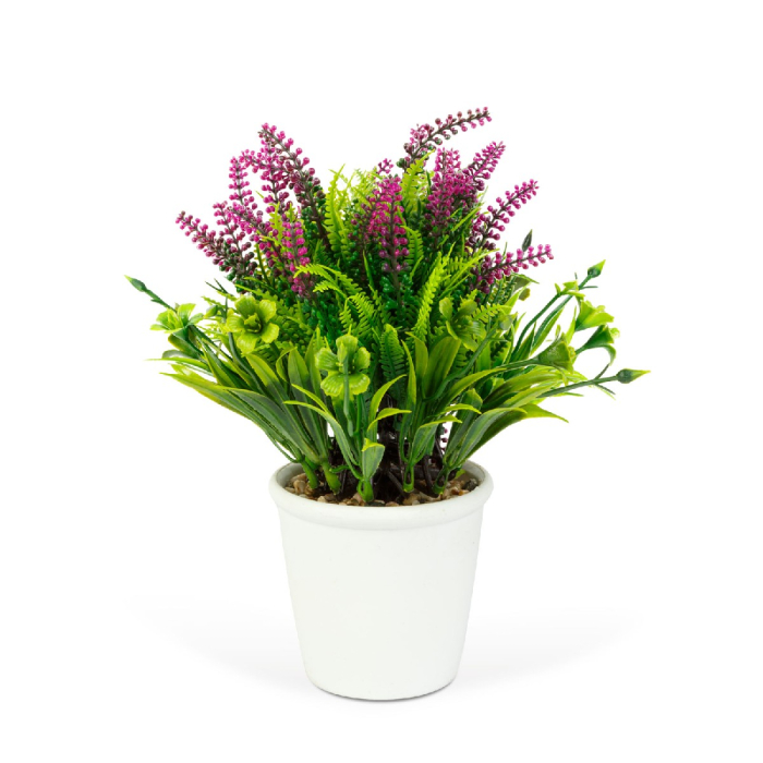 Plantă artificială decorativă - Lavandă - 20 x 8 cm [1]