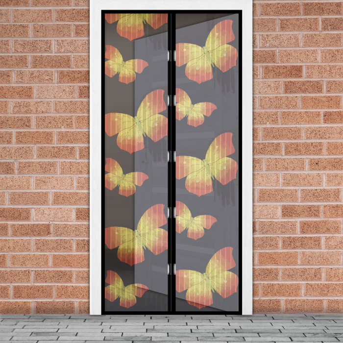 Plasa tantari pt. usi - inchidere magnetica, 100x210 cm [1]