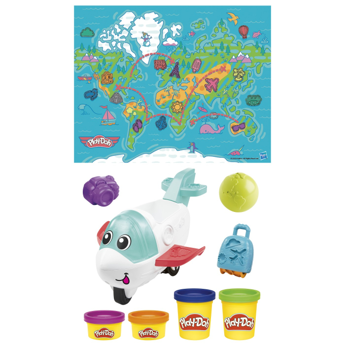 PLAY-DOH STARTERS CALATORESTE CU AVIONUL [5]