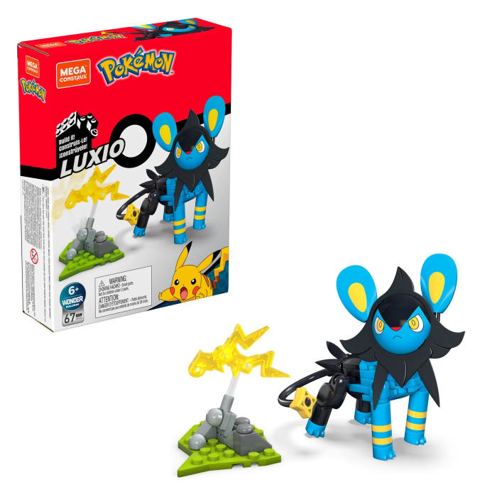 POKEMON MEGA CONSTRUX LUXIO [6]