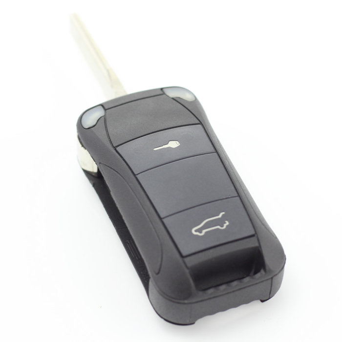 Porsche Cayenne Carcasa cheie tip briceag, 2 butoane [6]