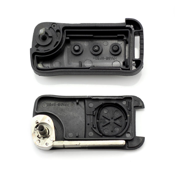Porsche Cayenne Carcasa cheie tip briceag, 3 butoane [2]