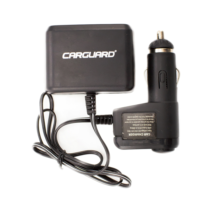 Priză dublă pentru încărcător auto, cu cablu + USB 1A - CARGUARD [3]