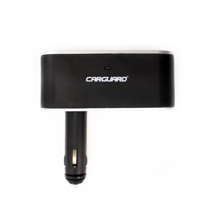 Priză triplă pentru brichetă auto + USB 1A - CARGUARD [1]