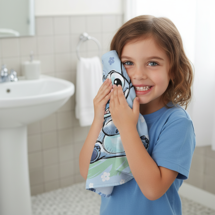 Prosop pentru copii Disney Lilo & Stitch Ohana Blue, 30x50 cm [2]