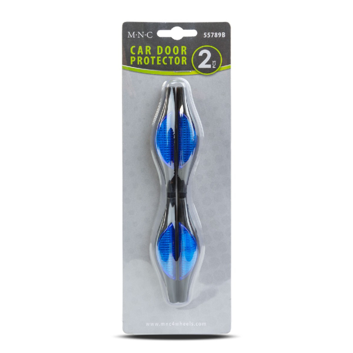 Protector universal pentru marginea ușii - albastru, reflectorizant - 2 bucăți/pachet [5]