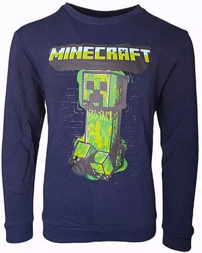 Pulover pentru copii Minecraft, albastru închis [2]