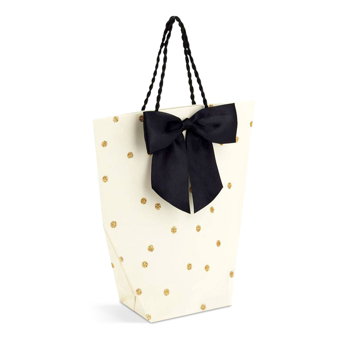 Pungă cadou - hârtie - 114 x 64 x 146 mm - 4 tipuri/ pachet [2]