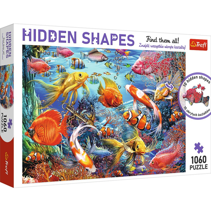 PUZZLE TREFL 1000 FORME ASCUNSE VIATA SUBACVATICA [1]