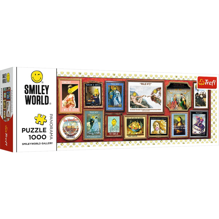 PUZZLE TREFL 1000 PANORAMA LUMEA SMILEY [1]