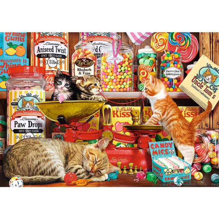 PUZZLE TREFL 1000 PISICI SI DULCIURI [2]