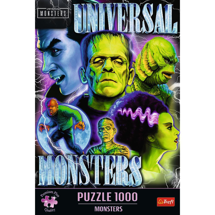 PUZZLE TREFL 1000 PREMIUM PLUS MONSTRI [3]