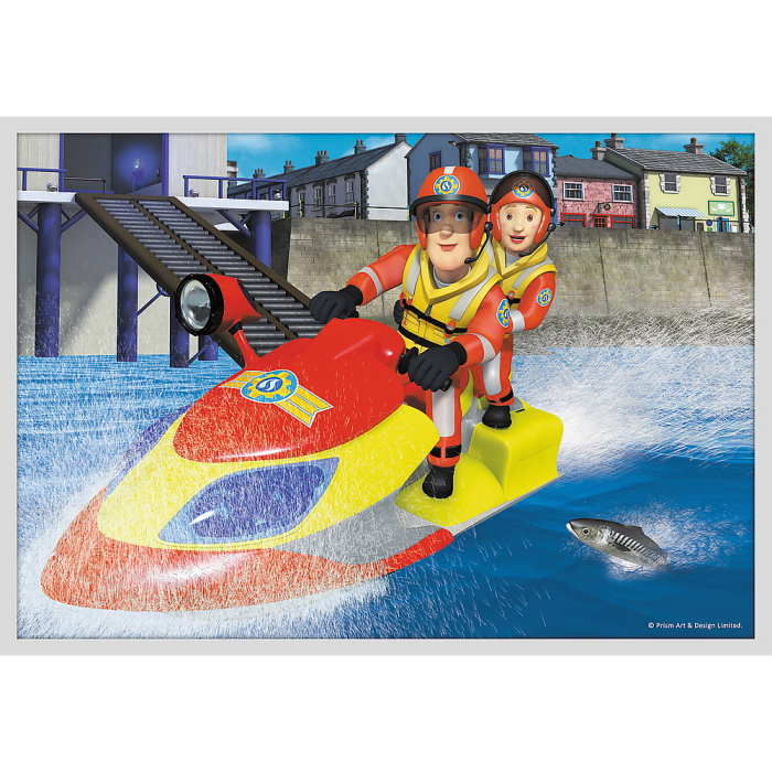 PUZZLE TREFL 10IN1 POMPIERUL SAM - SALVARILE POMPIERULUI SAM [3]