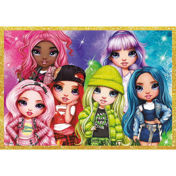 PUZZLE TREFL 10IN1 RAINBOW HIGH PAPUSILE FASHION [4]