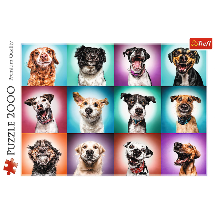 PUZZLE TREFL 2000 CATELUSII AMUZANTI [3]