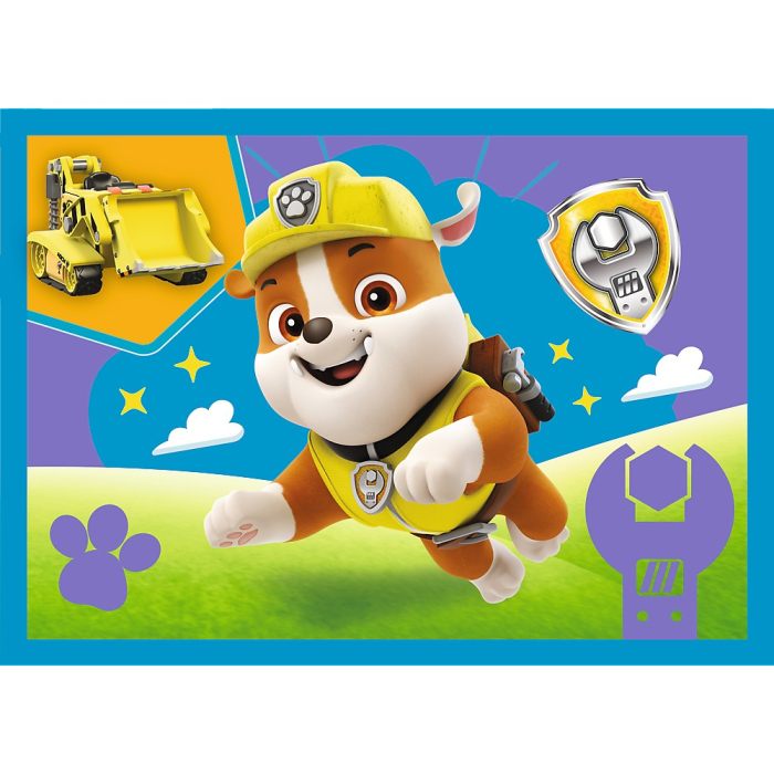 PUZZLE TREFL 4IN1 PATRULA CATELUSILOR ECHIPA [2]