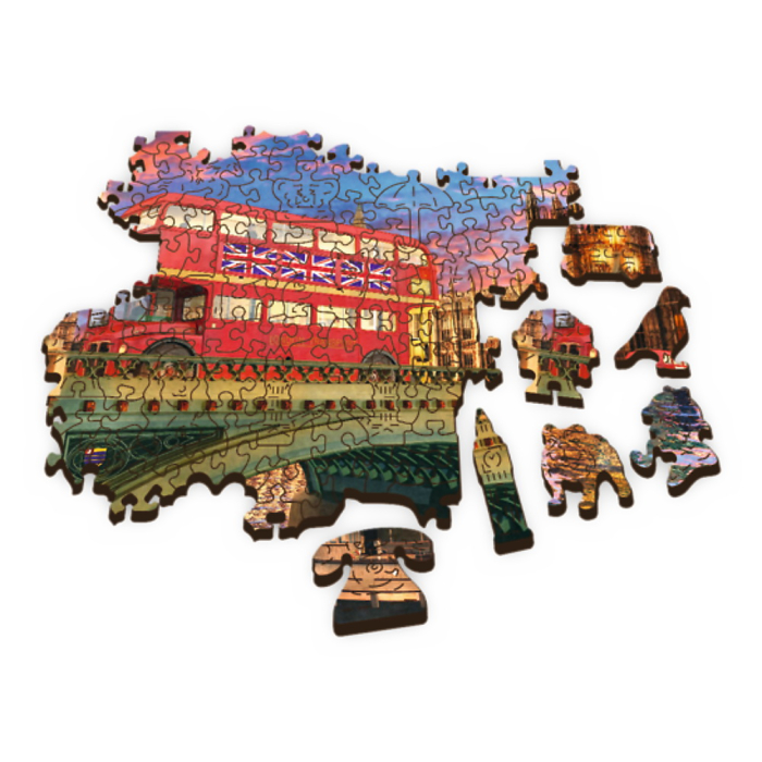 PUZZLE TREFL DIN LEMN 500+1 OBICTIVELE TURISTICE DIN LONDRA [3]