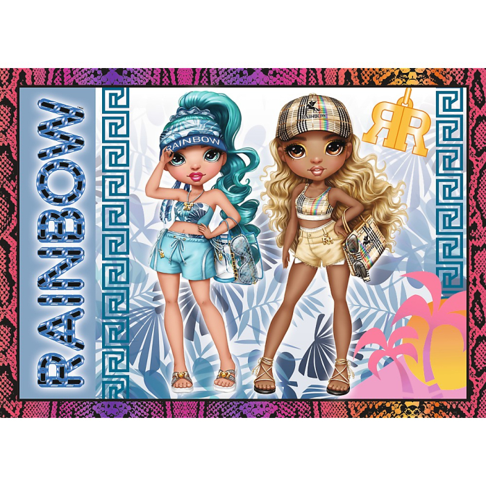 PUZZLE TREFL RAINBOW HIGH 4IN1 PAPUSILE FASHION [2]