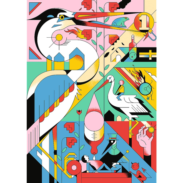 PUZZLE TREFL UFT VELVET 500 PICTURI ABSTRACTE [2]