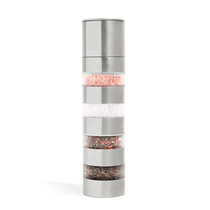 Râșniță pentru condimente 4 in 1 - inox - 5 x 21 cm - BEWELLO [3]