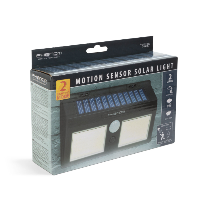 Reflector solar cu senzor de mișcare - perete - COB LED [3]