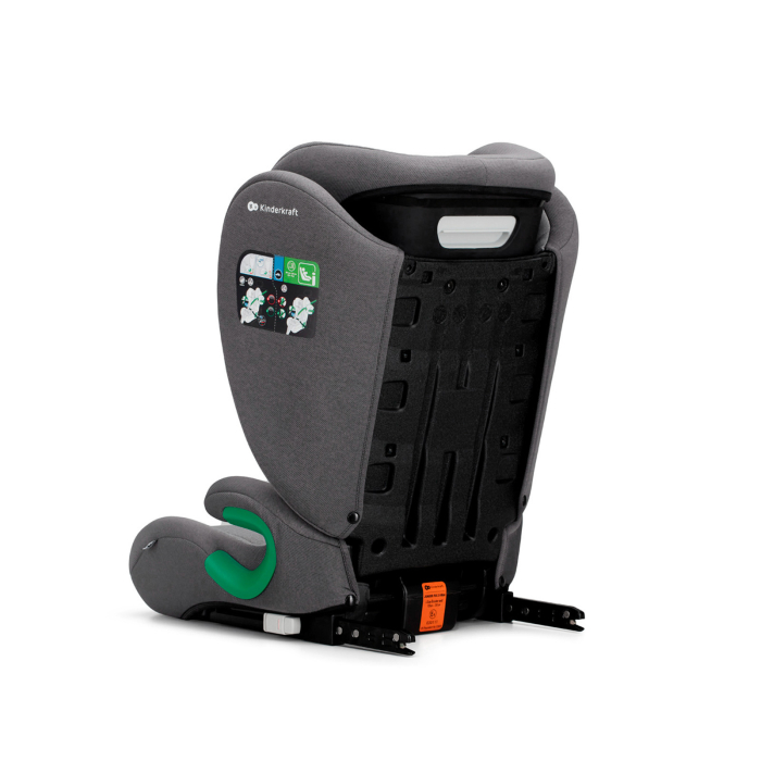SCAUN AUTO KINDERKRAFT JUNIOR FIX2, I-SIZE 100-150 CM, ROCKET GREY [9]