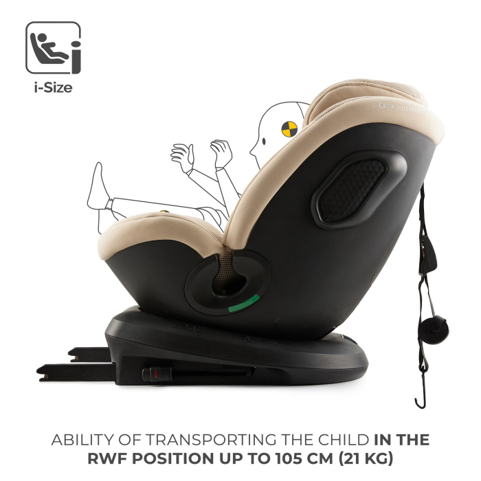 SCAUN AUTO KINDERKRAFT XPEDITION 3 I-SIZE 40-150 CM, BEIGE [3]