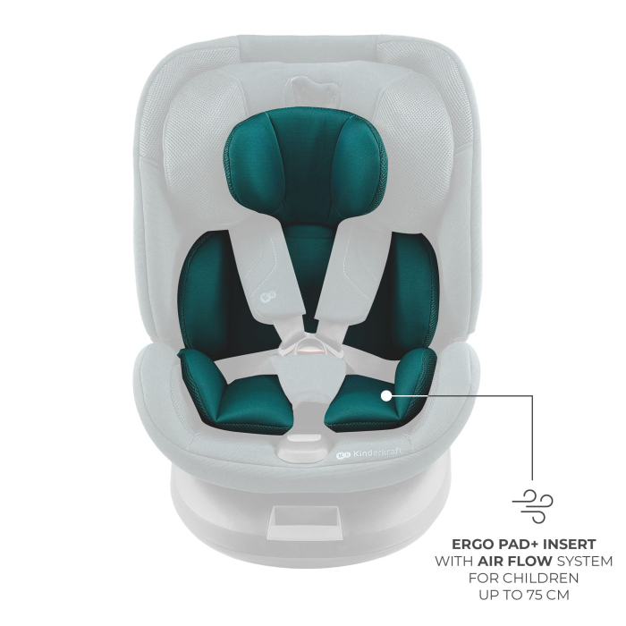 SCAUN AUTO KINDERKRAFT XPEDITION 3 I-SIZE 40-150 CM, GREEN [7]