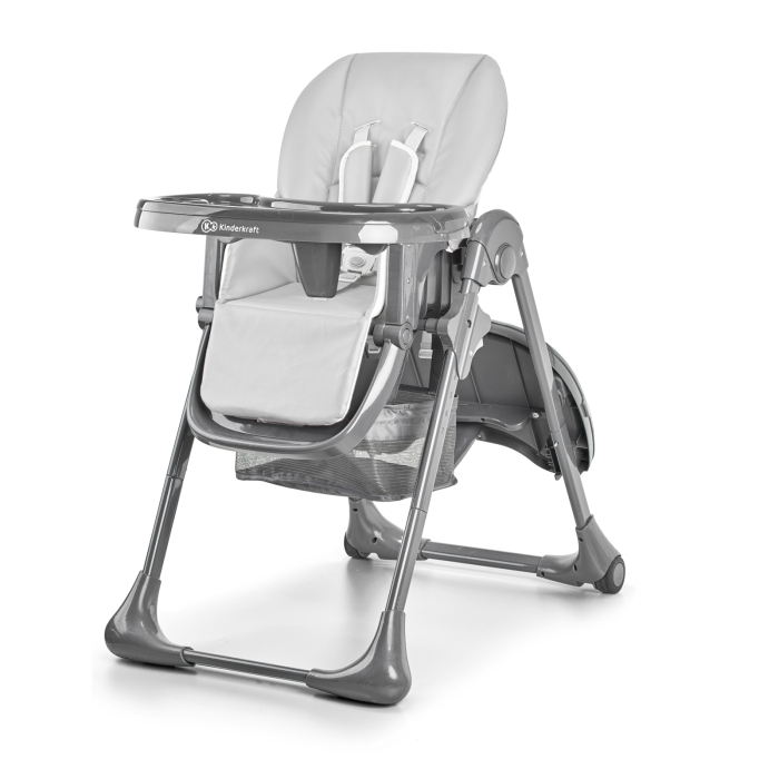 SCAUN DE MASA KINDERKRAFT TASTEE, PLIABIL, GREY [1]