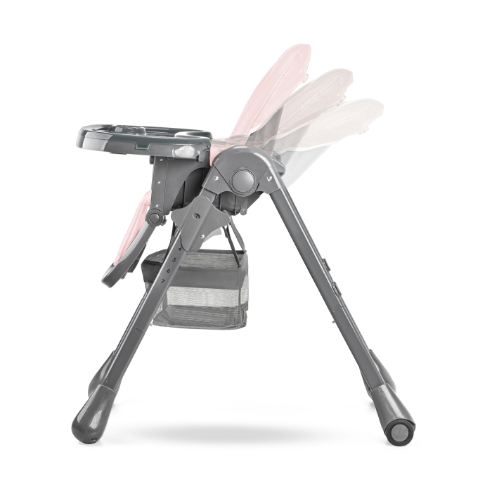 SCAUN DE MASA KINDERKRAFT TASTEE, PLIABIL, ROSE [3]