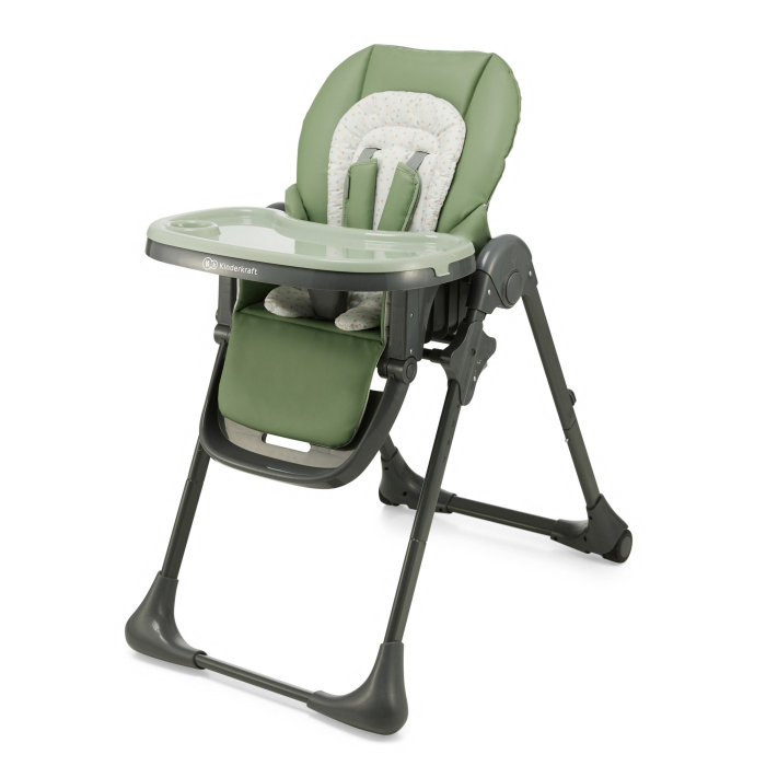 SCAUN DE MASA KINDERKRAFT TUMMIE, PLIABIL, GREEN [1]