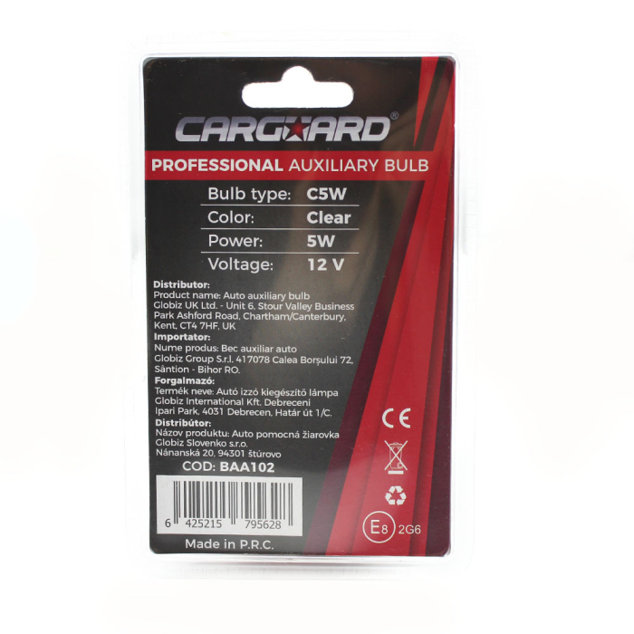 Set 2 becuri auto C5W - CARGUARD [3]