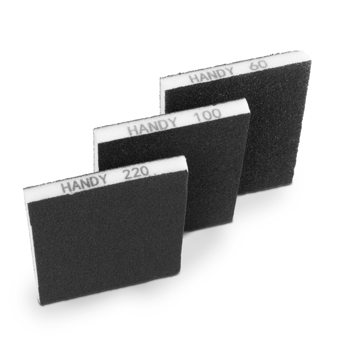 Set bureți de șlefuit - 125 x 100 x 12 mm - 3 buc / pachet [1]